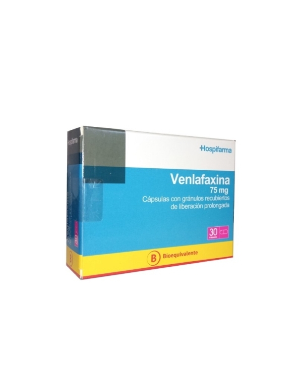 Venlafaxina 75 Mg X 30 Capsulas | venlafaxina 30cap