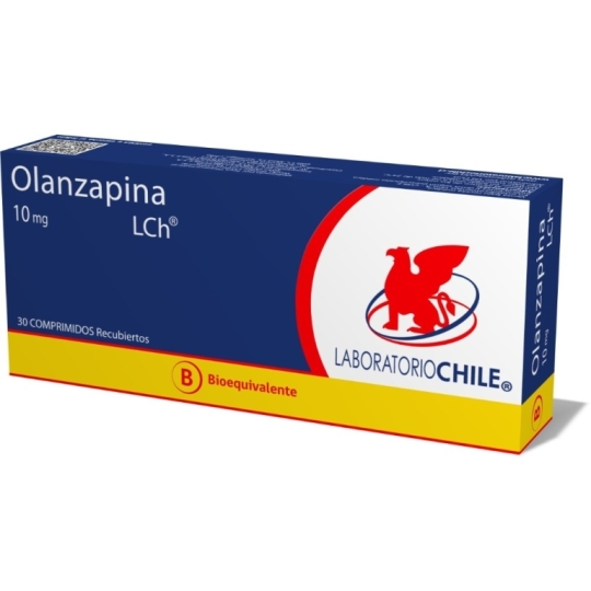OLANZAPINA 10MG X 30COM