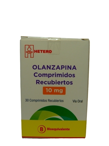 OLANZAPINA 10MG X 30COM