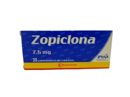 ZOPICLONA 7.5MG X30 COMPRIMIDOS