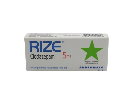 RIZE 5MG X30 COMPRIMIDOS RECUBIERTOS