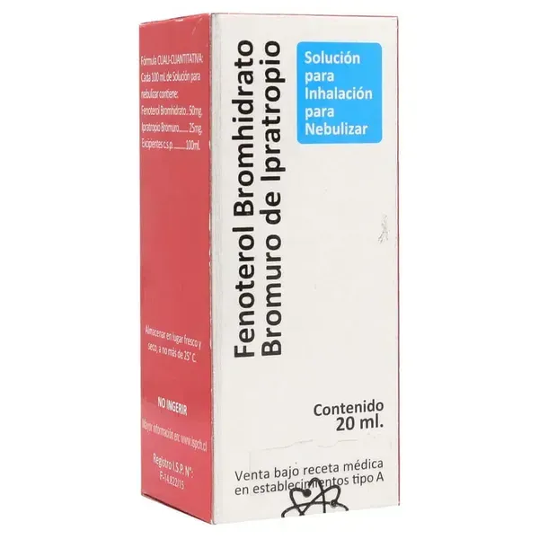 BROMURO IPATROPIO - FENOTEROL X 20ML