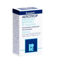 AEROTROP 20 MCG PUFF X 250 DOSIS