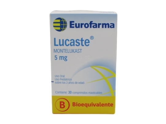 LUCASTE 5MG X 30 COM