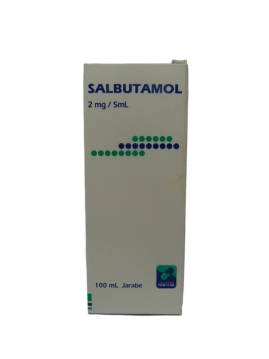 Salbutamol 2 Mg / 5Ml Jarabe X100Ml | salbutamol 2mg 100ml