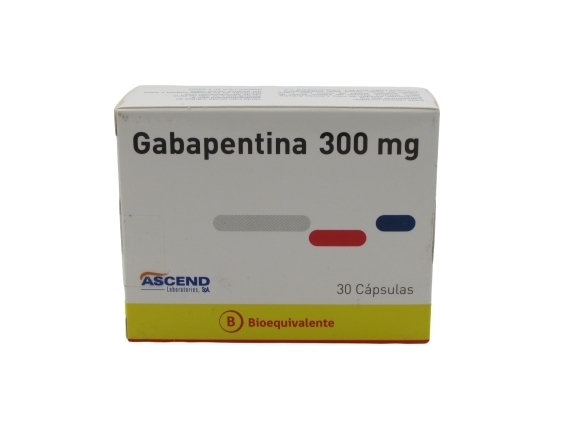 GABAPENTINA 300MG X30 CAPSULAS