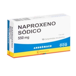 NAPROXENO 550mg X10COM.