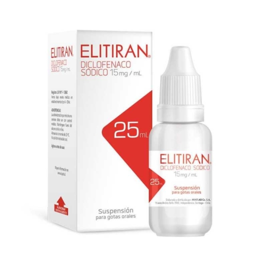 Elitiran 15Mg Gotas X25Ml | elitiran 25ml