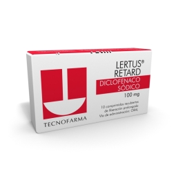 LERTUS RETARD 100mg X 10 COM. 