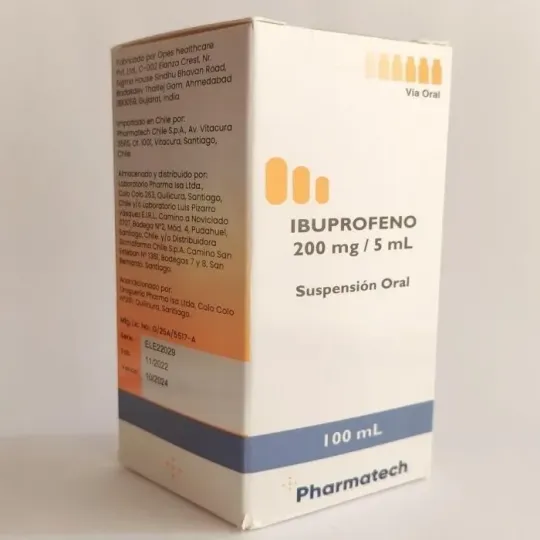 IBUPROFENO 200mg/5ml JARABE X 100ML