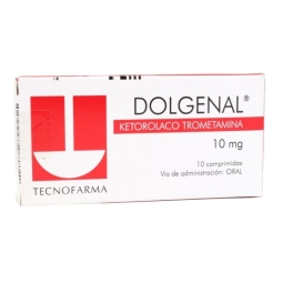 DOLGENAL 10MG X10 COMPRIMIDOS