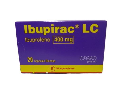 IBUPIRAC LC 400MG X20 CAPSULAS