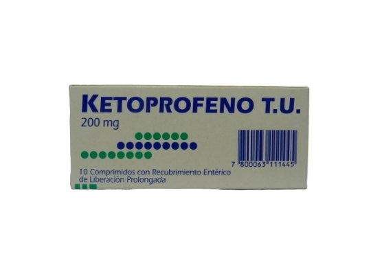 KETOPROFENO 200MG X10 COMPRIMIDOS