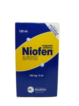 NIOFEN PEDIATRICO 100MG/5ml SUSPENSION ORAL X120ML