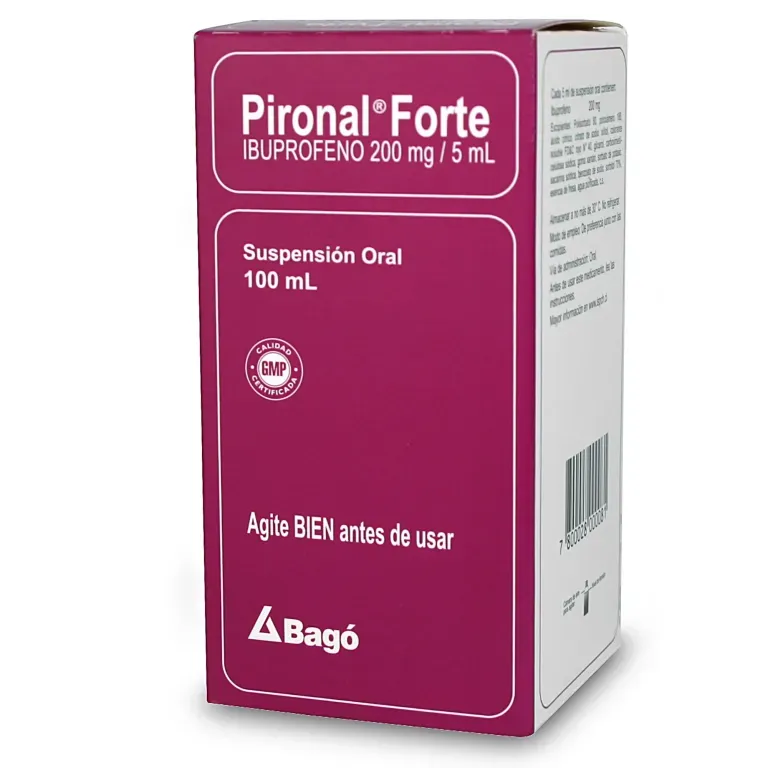 Pironal Forte Suspension 200Mg X100Ml | pironal forte 200mg