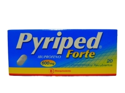 PYRIPED FORTE 600MG X20CAP