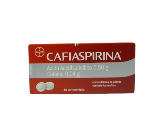 CAFIASPIRINA X40 COMPRIMIDOS