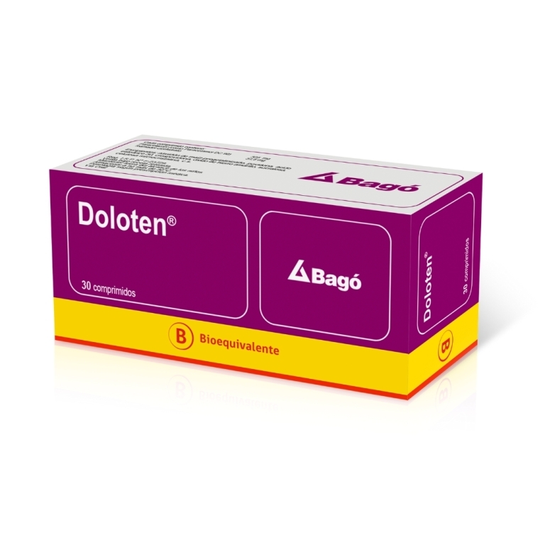 DOLOTEN, PARACETAMOL X30 COMPRIMIDOS RECUBIERTOS