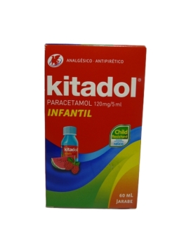 KITADOL PEDIATRICO 120MG JARABE 60ML X60