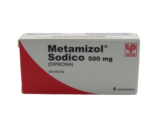 Metamizol Sodico 500 Mg X 5 Supositorios | metamizol sodico 5sup