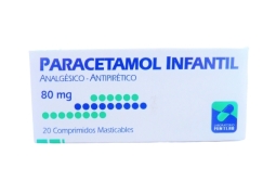 PARACETAMOL 80MG X20 COMPRIMIDOS