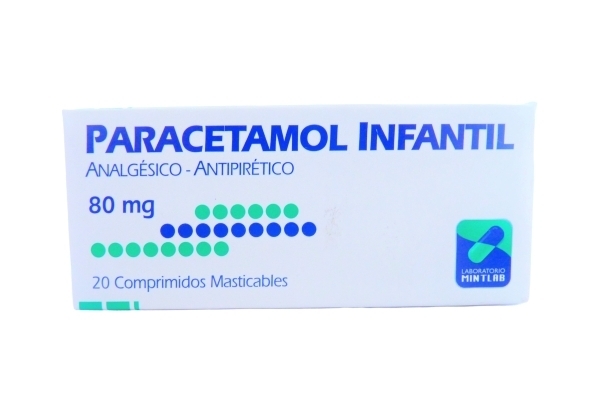 PARACETAMOL 80MG X20 COMPRIMIDOS