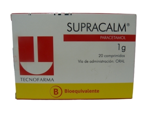 SUPRACALM 1g X 20 COMPRIMIDOS