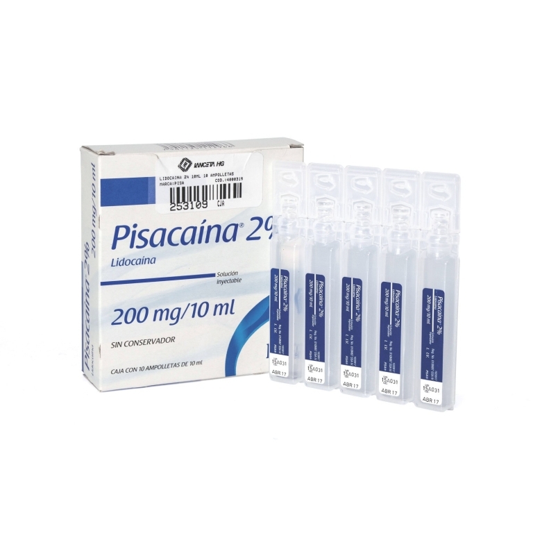 PISACAINA 2% LIDOCAINA X1 AMPOLLA