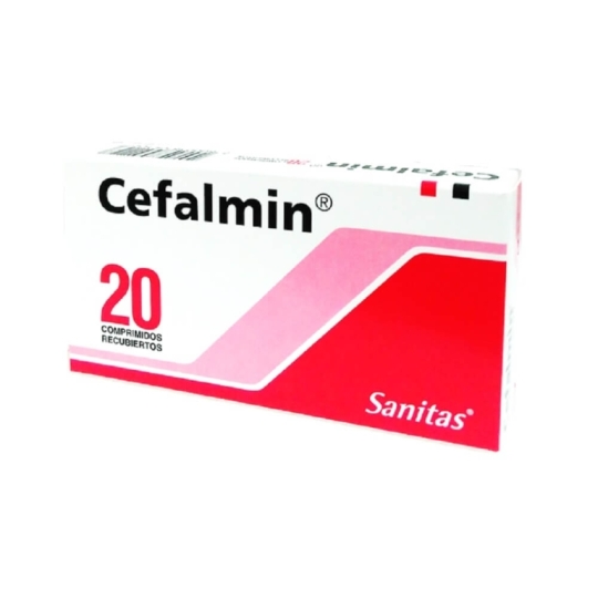 Cefalmin X 20 Comprimidos Recubiertos | cefalmin 20com