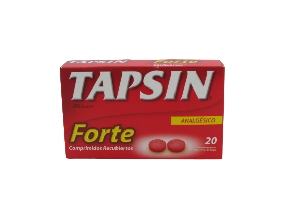 TAPSIN FORTE X20 COMPRIMIDOS RECUBIERTOS
