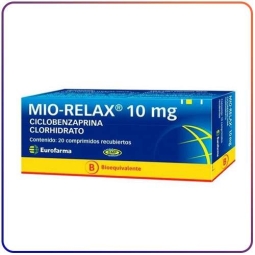 MIO RELAX 10MG X10 COMPRIMIDOS RECUBIERTOS