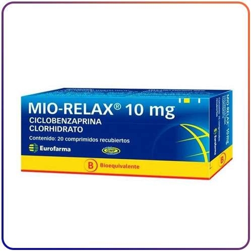MIO RELAX 10MG X10 COMPRIMIDOS RECUBIERTOS