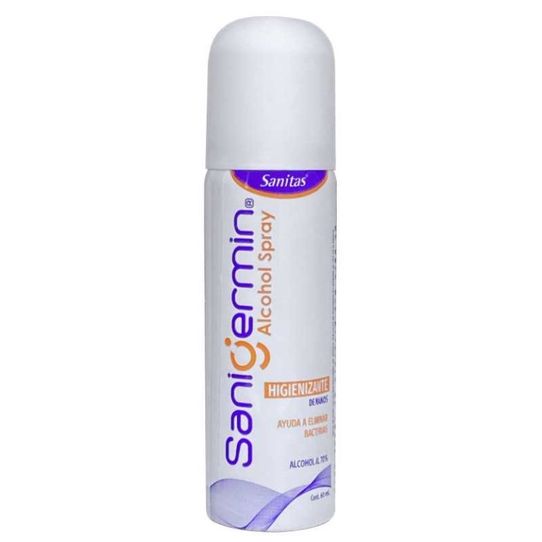 SANIGERMIN ALCOHOL SPRAY 70 X 60ML