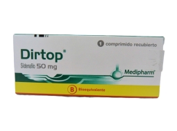DIRTOP 50 MG  X 1 COMPRIMIDOS RECUBIERTOS