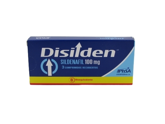 DISILDEN 100MG X3 COMPRIMIDOS RECUBIERTOS