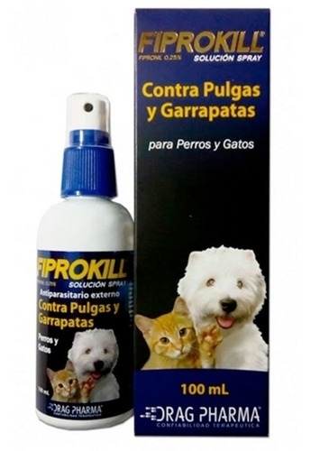 FIPROKILL PERRO GATO 100ML X100 SPRAY