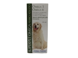 SUPERPET OMEGA PERRO ADULTO,125ML X125