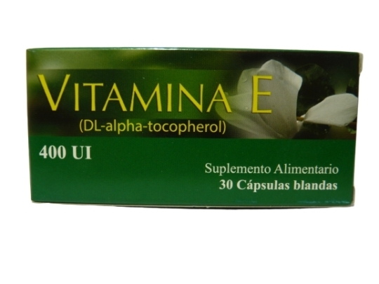 VITAMINA E 400UI X 30 CAP