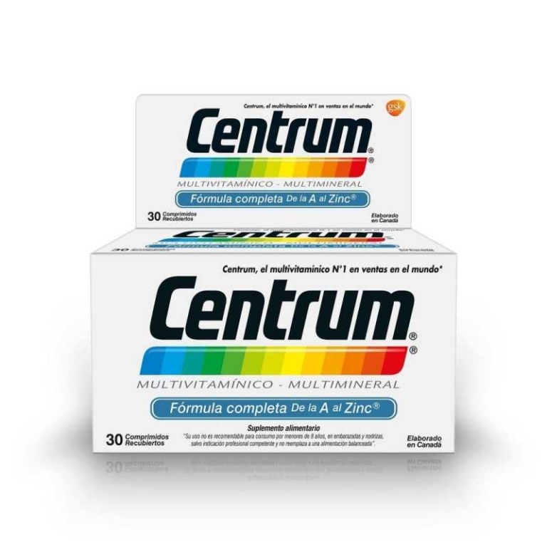 CENTRUM X30 COMPRIMIDOS RECUBIERTOS