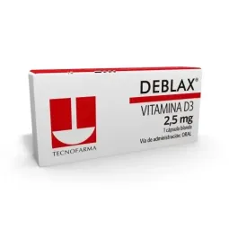 DEBLAX 2.5MG X 1 CAPSULAS