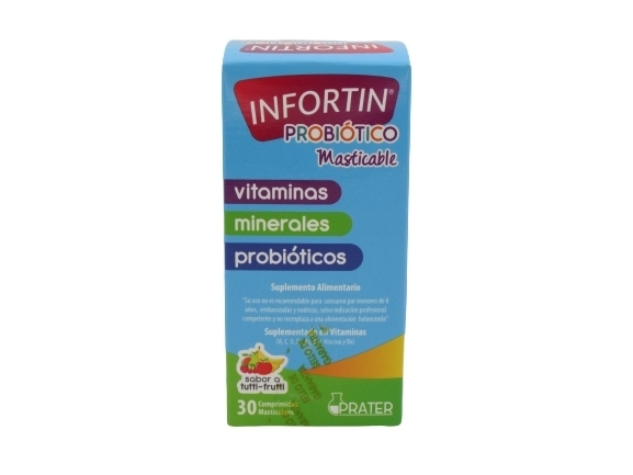 Infortin Probioticos X 30 Comprimidos Masticables | infortin probioticos