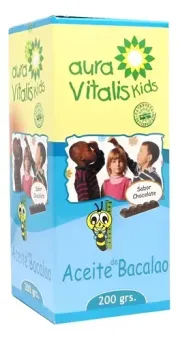 Aceite Higado Bacalao Infantil X 200Ml Sabor Chocolate | aceite higado bacalao