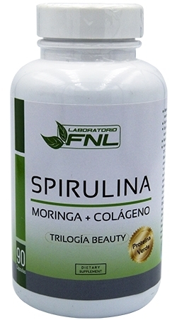 FNL SPIRULINA MORINGA COLAGENO X60 CAPSULAS