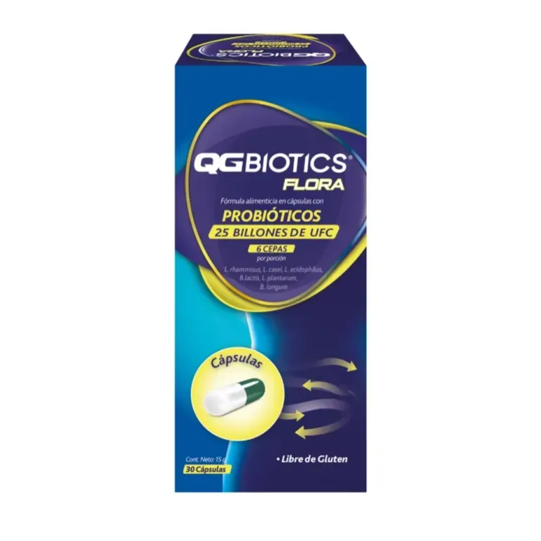 Qgbiotics Flora X 30 Capsulas | qgbiotics flora 30cap