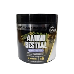 FNL AMINO BESTIAL X 400 GRAMOS POLVO SABOR BERRIES