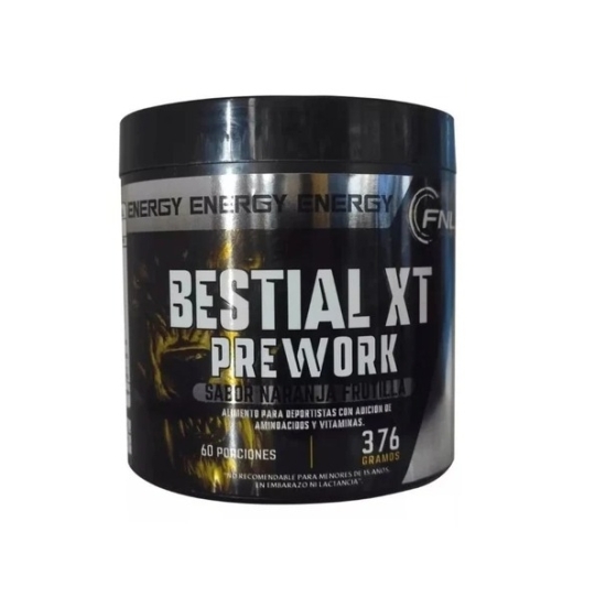 Pre Entreno Fnl Sport Bestial Xt Prework X 376G | fnl prework 376g
