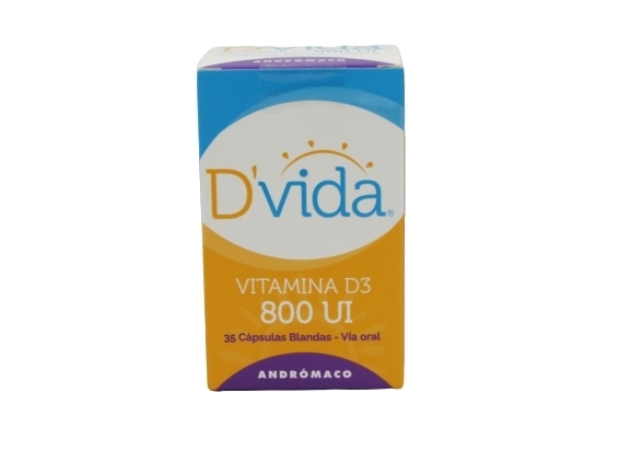 DVIDA 800UI X35 CAPSULAS