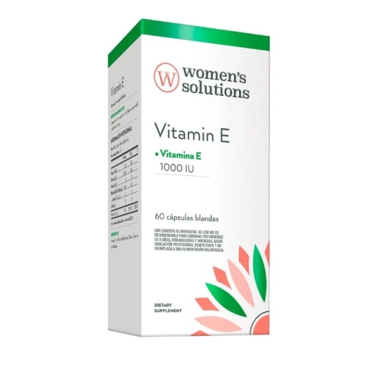 WOMENS SOLUTIONS VITAMINA E 1000UI X60 CAPSULAS