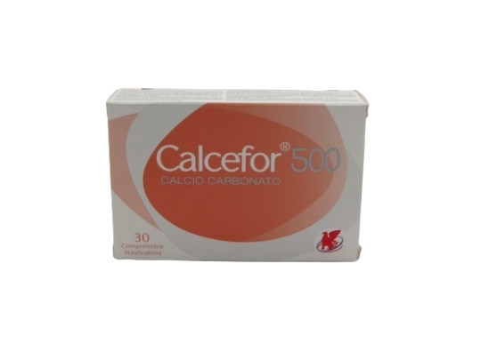CALCEFOR 500MG X30 COMPRIMIDOS