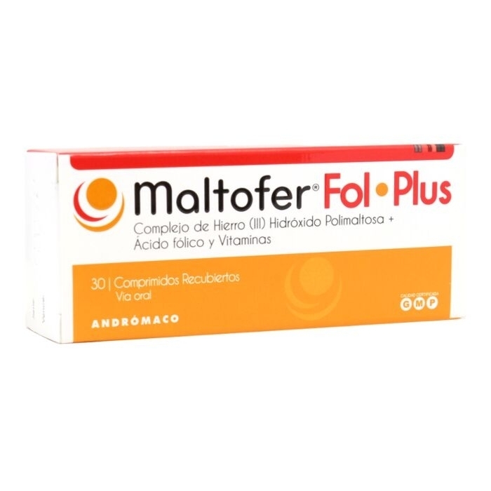 Maltofer Fol Plus X 30 Comprimidos Recubiertos | maltofer fol plus